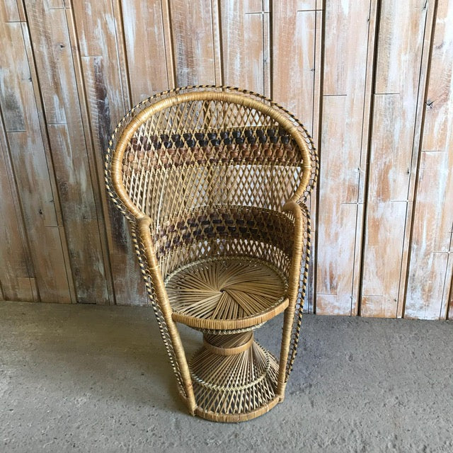 kids peacock chair