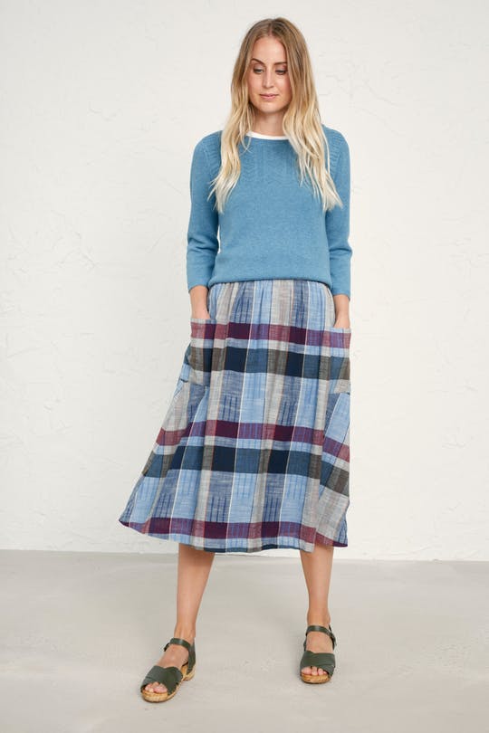 Seasalt Misty Day Skirt | Seasalt Lined Cotton Skirt – Sam Turner & Sons