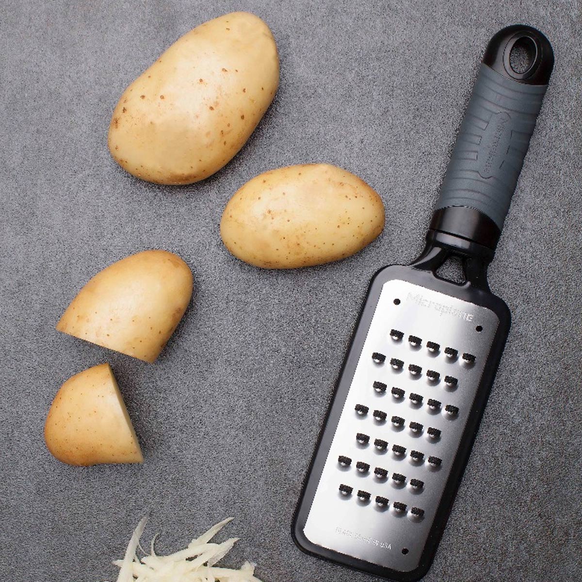 Microplane cheese grater