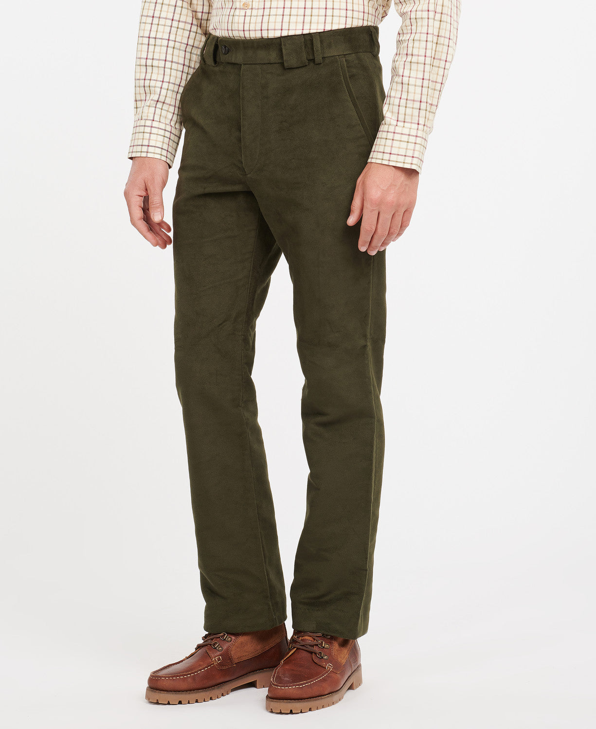 Green Moleskin Trousers | Green Trousers by Paul Brown