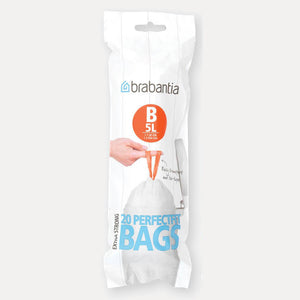 Brabantia PerfectFit Bags Code F 20L Slimline Single Roll