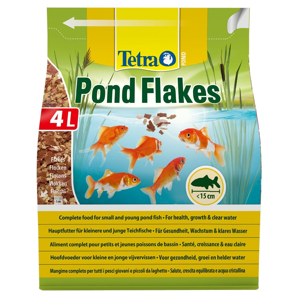 tetra pond flakes 4l