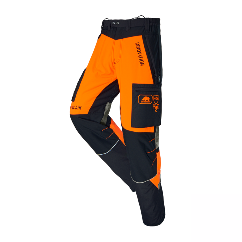 SIP Protection Climbing Pants Grey Anthracite/Black | The Arborist Store