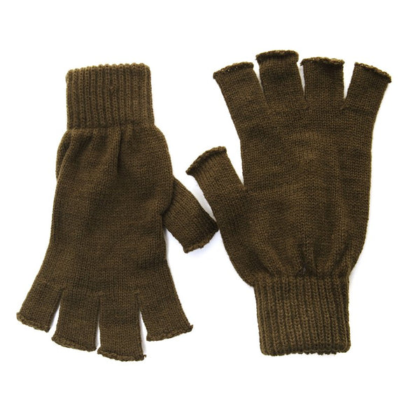 SSP Olive Fingerless Gloves – Sam Turner & Sons