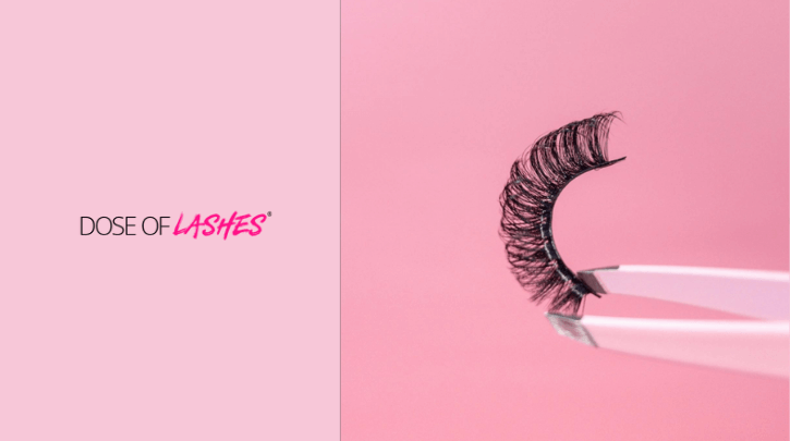 False eyelashes available at Dose of Lashes