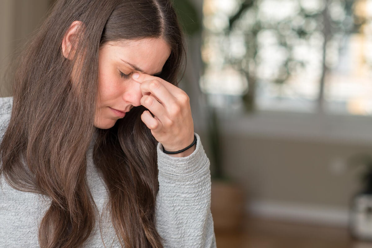 Woman Stressed