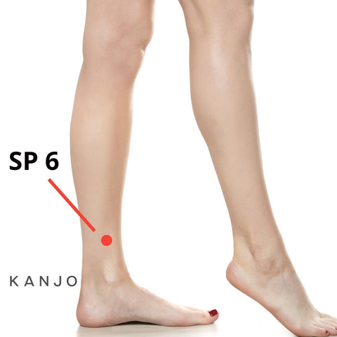 Spleen 6 (SP 6) Pressure Points