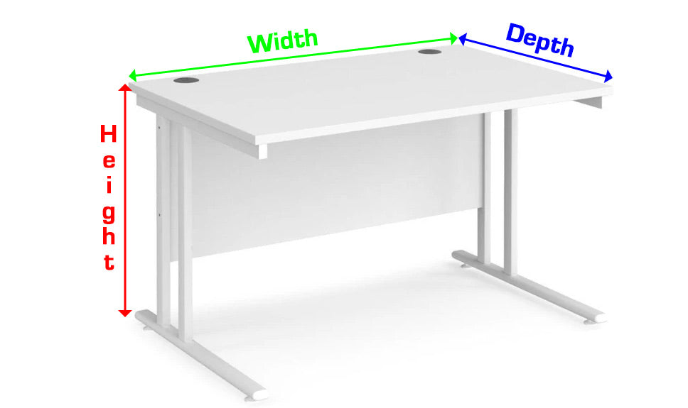 office desk dimensions