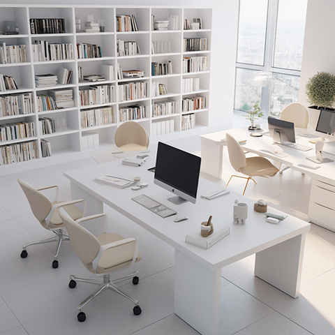 white office furniture