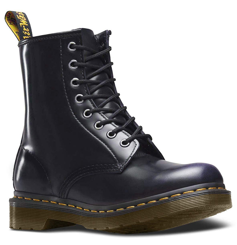 Dr. Martens Womens 1460W Originals Eight-Eye Lace-Up Boot, Black, 9 M ...
