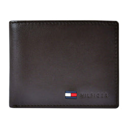 noot rand Schrijf een brief Tommy Hilfiger Men's Leather Wallet - Thin Sleek Casual Bifold with 6 –  Epivend