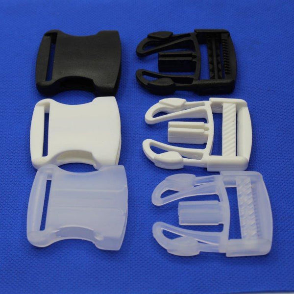 5 YKK Plastic Buckles / Lobster Hooks for 30mm or 40mm Tape