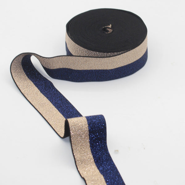 100 METRES - 15mm PREFOLDED BIAS SATIN ELASTIC WHITE or BLACK