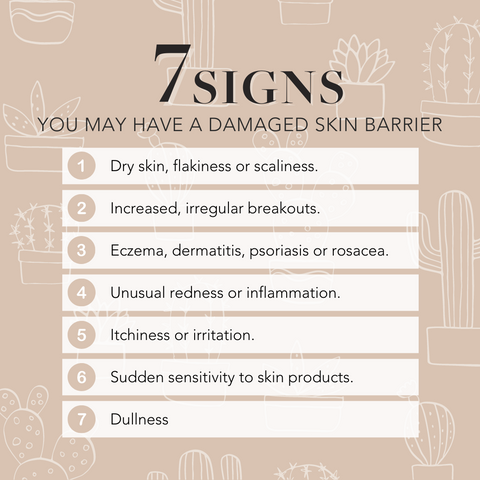 7 Signs you've damaged your skin barrier.