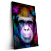 Led Wandbild Affe Pop Art No 1 Hochformat Produktvorschau Seitlich
