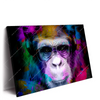 Led Wandbild Affe Pop Art No 1 Querformat Produktvorschau Seitlich