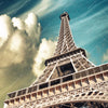Led Wandbild Eifelturm In Paris Panorama Zoom
