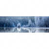 Led Wandbild Frostiger Wald Panorama Motivvorschau