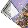 Led Wandbild New York Skyline Hochformat Materialvorschau