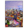 Led Wandbild New York Skyline Hochformat Produktvorschau Frontal