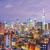 Led Wandbild New York Skyline Hochformat Zoom