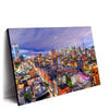 Led Wandbild New York Skyline Querformat Produktvorschau Seitlich