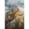 Led Wandbild Wolf Wald No 2 Hochformat Motivvorschau