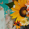 Textil Ersatzdruck Angelina Frau Mit Blumen Im Haar Hochformat Zoom