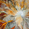 Xxl Wandbild Abstrakter Bluetenzauber In Orange Querformat Zoom