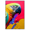 Xxl Wandbild Federn Papagei Hochformat Produktvorschau Frontal