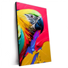 Xxl Wandbild Federn Papagei Hochformat Produktvorschau Seitlich