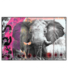 Xxl Wandbild Grunge Elefant Querformat Produktvorschau Frontal