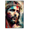 Xxl Wandbild Jesus Christus Mit Dornenkrone Hochformat Produktvorschau Frontal