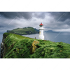 Xxl Wandbild Leuchtturm Auf Insel Querformat Motivvorschau