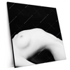 Xxl Wandbild Nacktheit In Schwarzweiss Quadrat Produktvorschau Seitlich