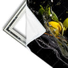 Xxl Wandbild Oliven Splash Hochformat Materialvorschau