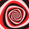 Xxl Wandbild Spirale In Rot Weiss Schwarz Querformat Zoom