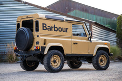 barbour land rover defender