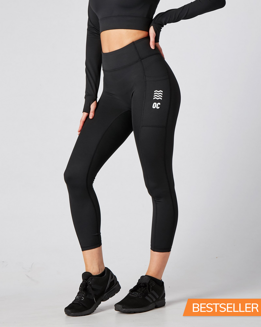 Sandy Navy, Riding Leggings Seamless