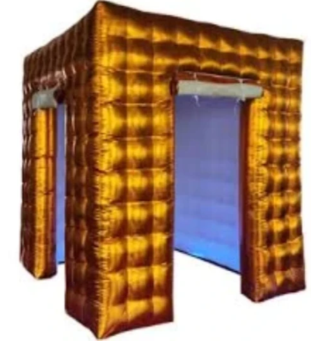 Gold Inflatable Photobooth Durban
