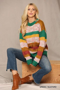 Janey Striped Sweater