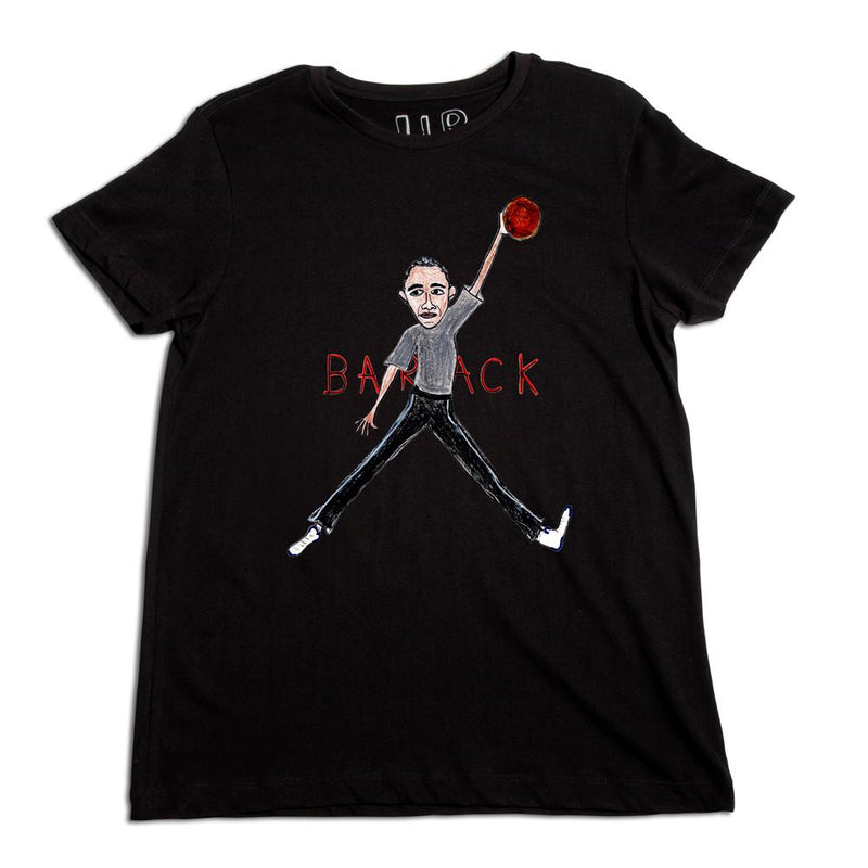 barack air jordan shirt