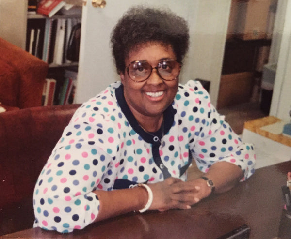 Tracy Foster's entrepreneurial grandmother at her desk