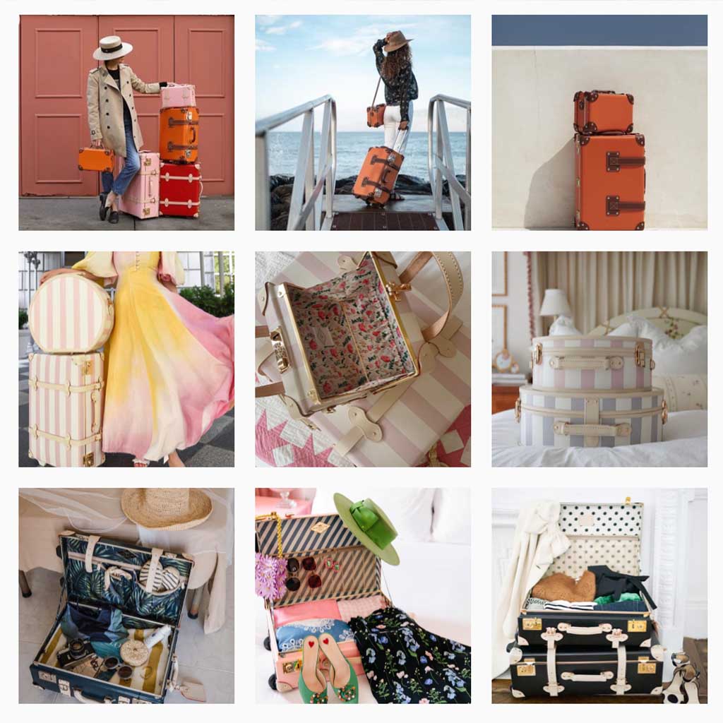 Instagram Profile Grid from SteamLine Luggage