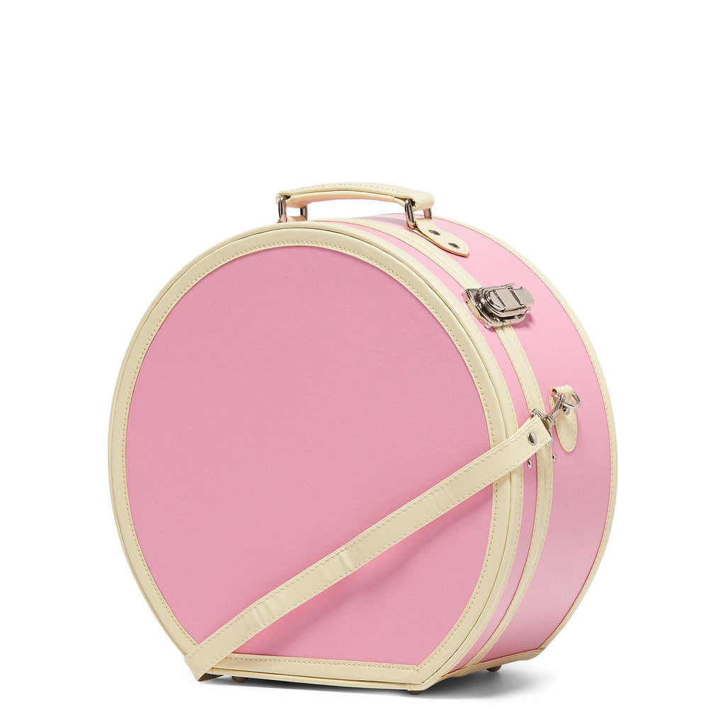 The Entrepreneur - Pink Hatbox Large – Steamline Luggage