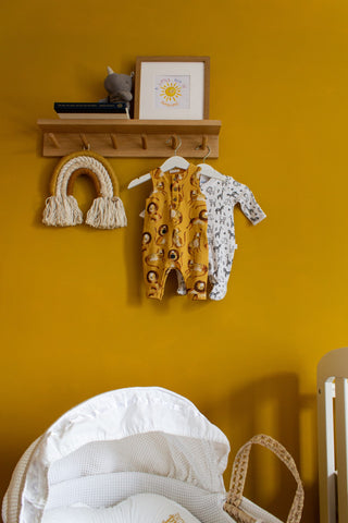 Yellow Nursery Wall