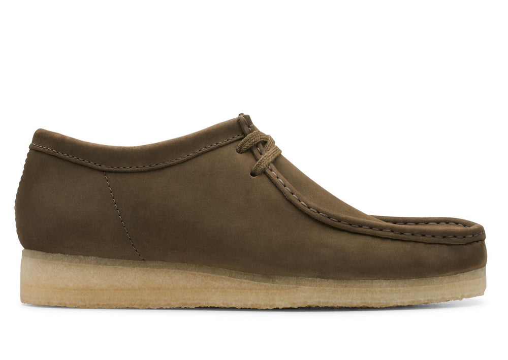 clarks wallabee dark brown