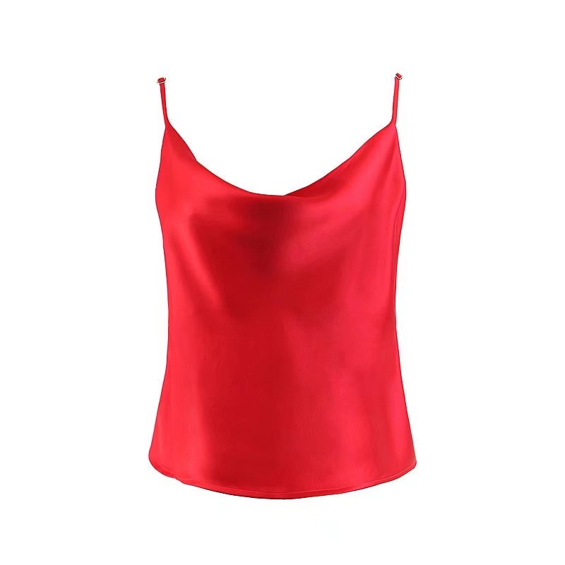 ladies red camisole top