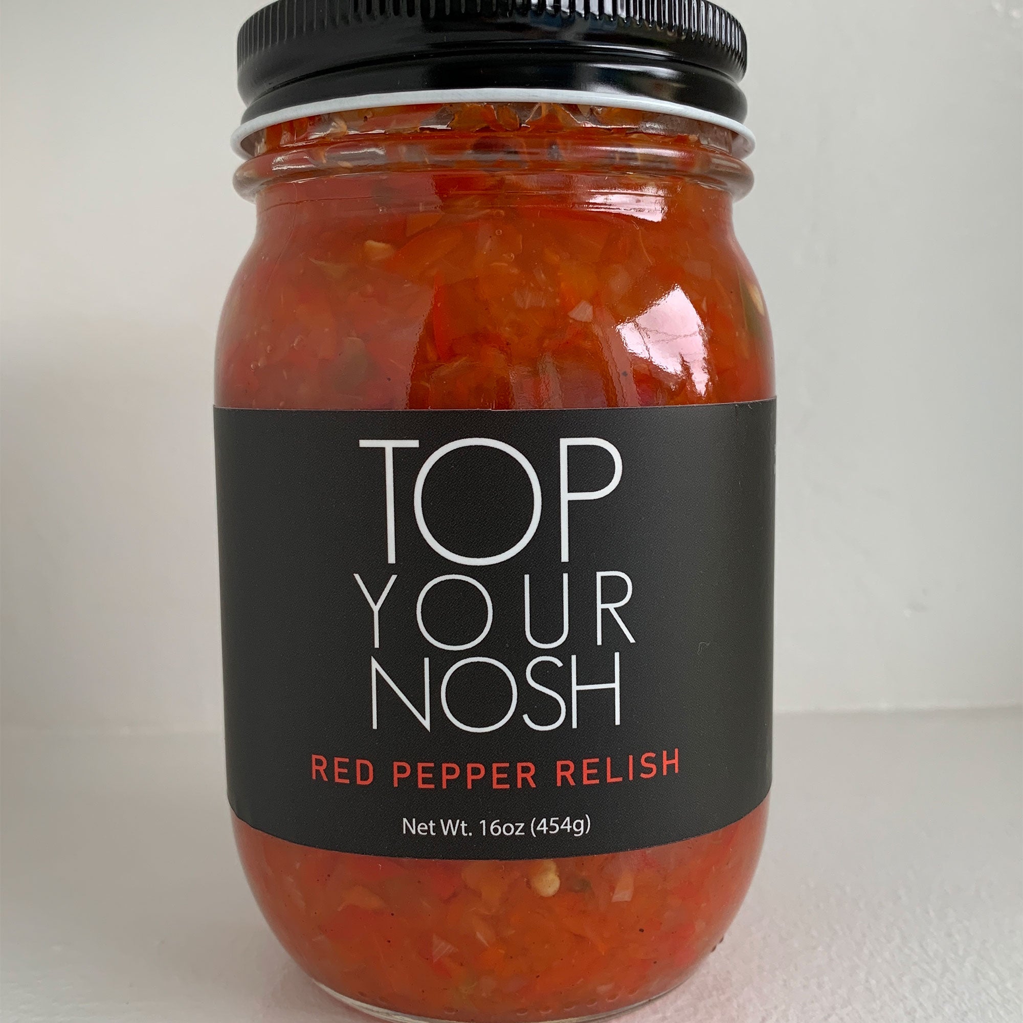 Red Pepper Relish from Top Your Nosh | Relish and Salsa Specialty Products