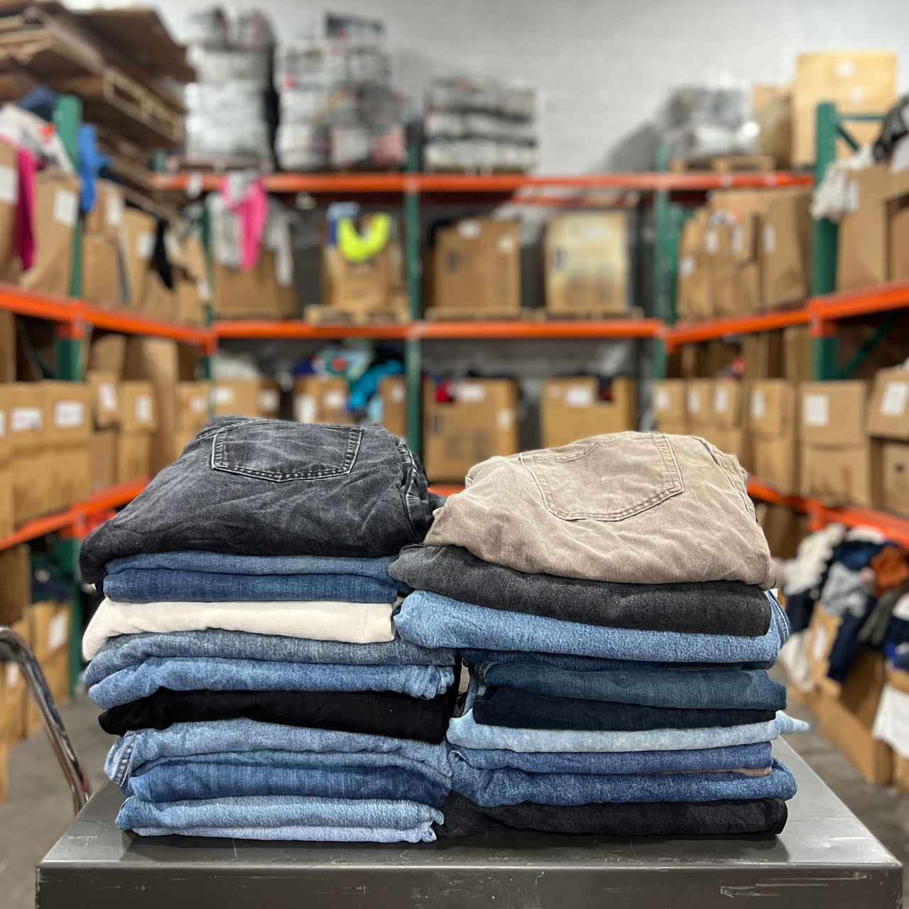 Wholesale Levi's and Wrangler Jeans